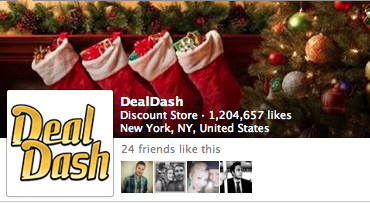 DealDash Facebook Page