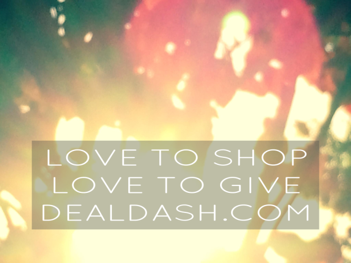 Love to shop Love to Give DealDash.com